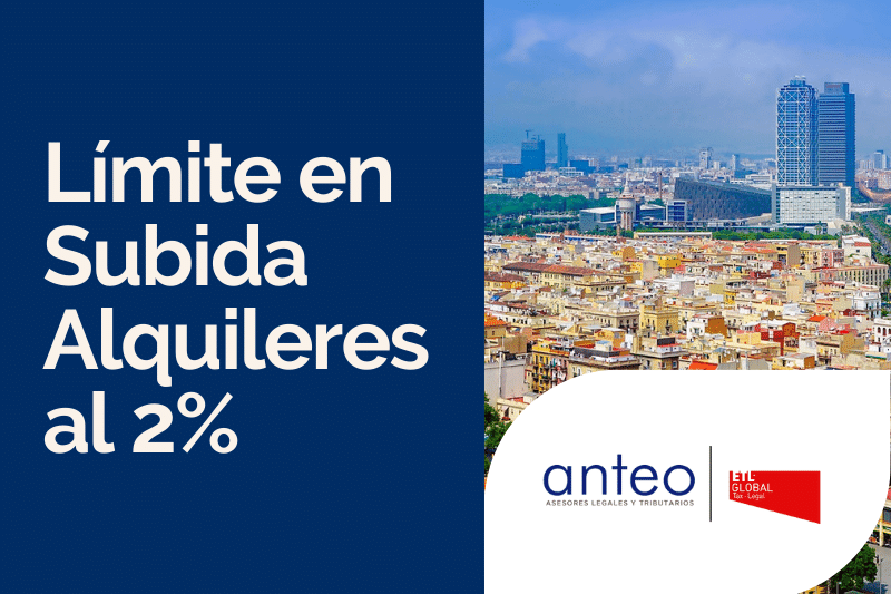 Limite de subida del 2% en alquileres
