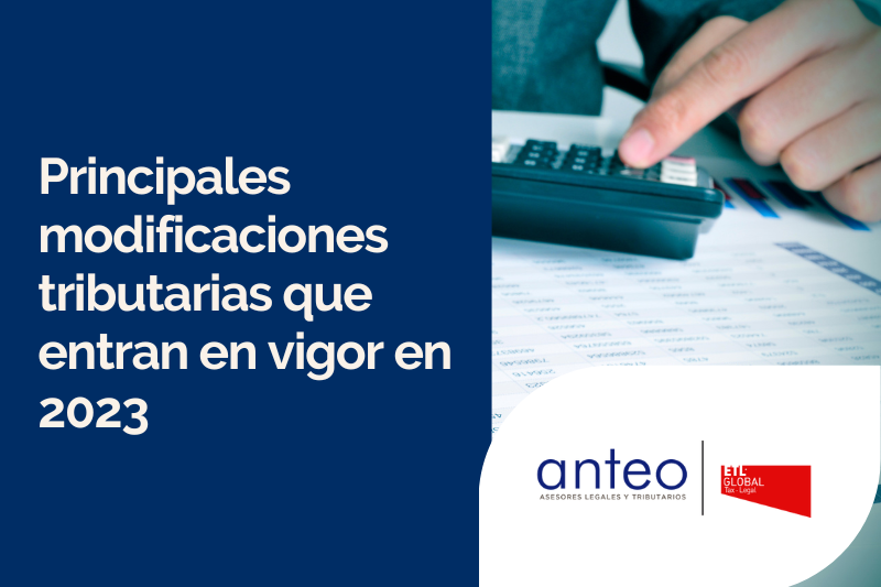 Cambios IVA, IRPF e Impuesto de Sociedades en 2023