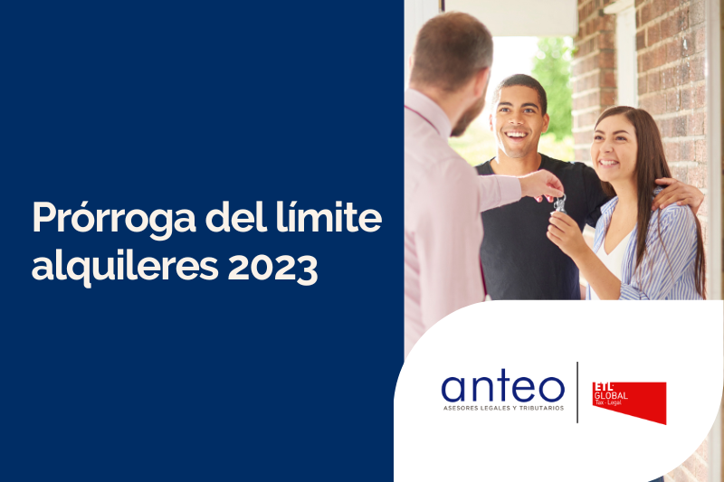 Prórroga del límite alquileres 2023