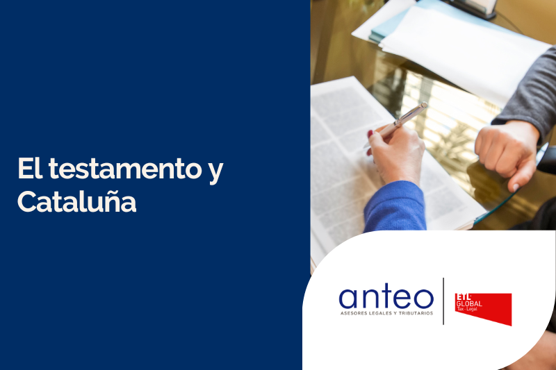 El testamento y Cataluña