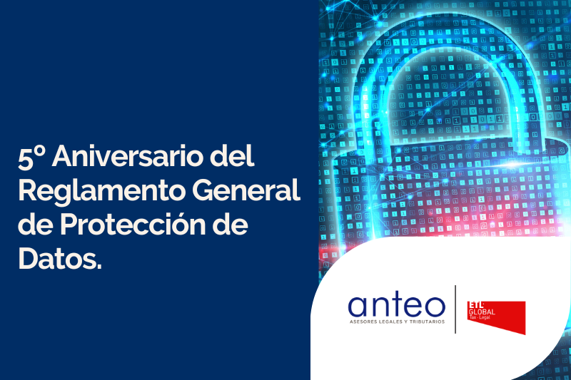 5º Aniversario del Reglamento General de Protección de Datos