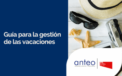 Guía para la gestión de las vacaciones