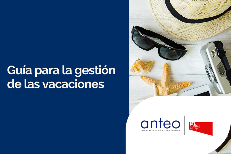 Guía para la gestión de las vacaciones