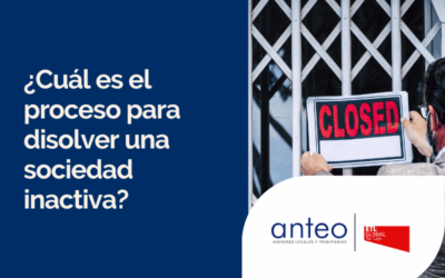 ¿Cuál es el proceso para disolver una sociedad inactiva?