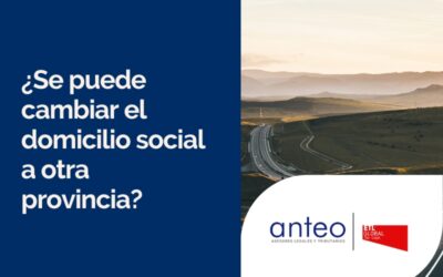 Cambio de Domicilio Social a otra Provincia